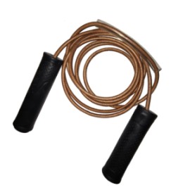 NIMBLE CUERDA PARA SALTAR DE CUERO