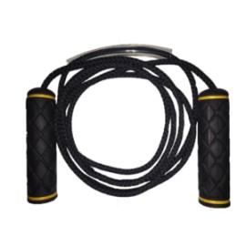 NIMBLE CUERDA PARA SALTAR DE NAYLON NEGRA