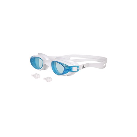 NIMBLE GOGGLE PARA NATACION ADULTO COLOR BLANCO/AZUL