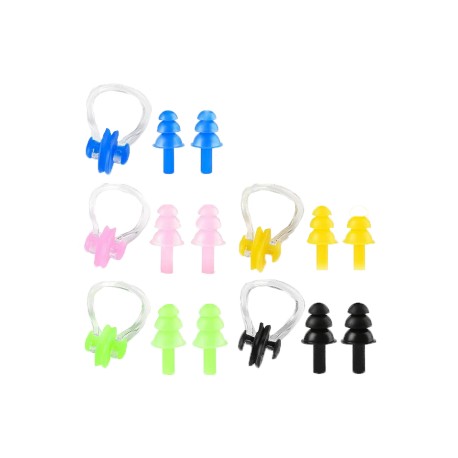 NIMBLE KIT TAPON Y NARICERA PARA NATACION