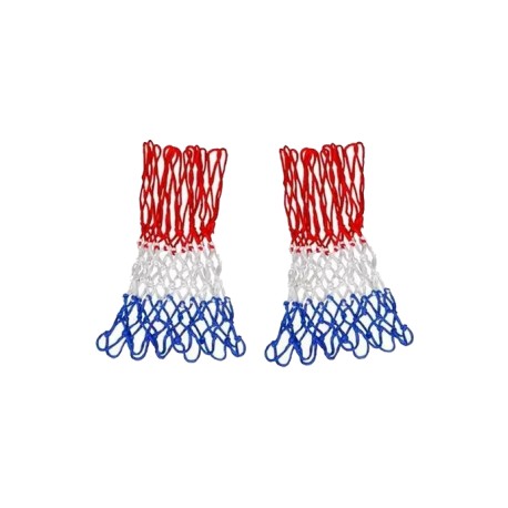 NIMBLE RED PARA ARO DE BASQUETBOL MACRAME TRICOLOR PAR