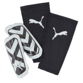 PUMA ESPINILLERA FUTBOL ULTRA FLEX  BLANCO/NEGRO