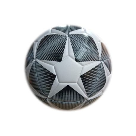 BALON SOCCER FRECUENCIADO NEGRO ESTRELLAS 5