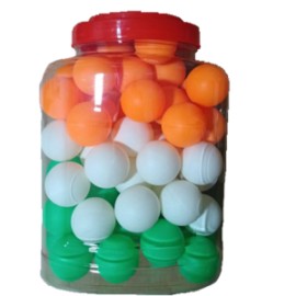 BOTE DE PELOTAS DE PING PONG 60 PIEZAS