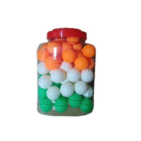 BOTE DE PELOTAS DE PING PONG 60 PIEZAS