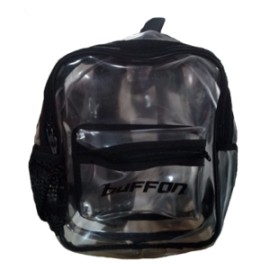 BUFFON BACK PACK SEGURA TRANSPARENTE CHICA