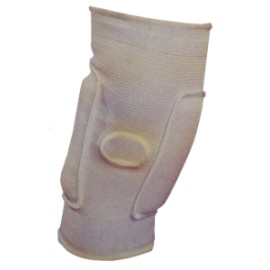 CAMPEON RODILLERA ELASTICA PARA MEÑISCOS CON PROTECCION TEXTURIZADA O BLANCA PIEZA