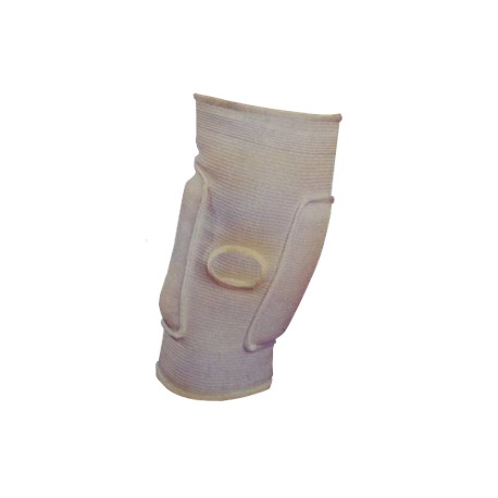 CAMPEON RODILLERA ELASTICA PARA MEÑISCOS CON PROTECCION TEXTURIZADA O BLANCA PIEZA