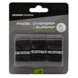 DECATHLON OVERGRIP DE TENIS ADHERENTE KUIKMA  NEGRO
