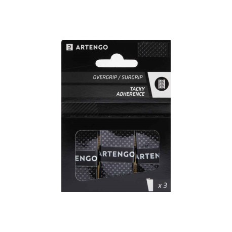 DECATHLON OVERGRIP DE TENIS ADHERENTE TACKY NEGRO