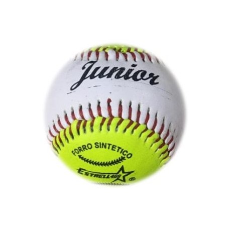 ESTRELLA PELOTA DE BEIS BOL JUNIOR COLOR SINTETICO