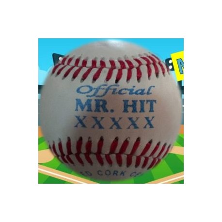 ESTRELLA PELOTA DE BEIS BOL OFICIAL PIEL DE RES MR HIT