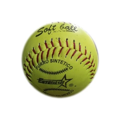ESTRELLA PELOTA DE SOFTBOL SINTETICA