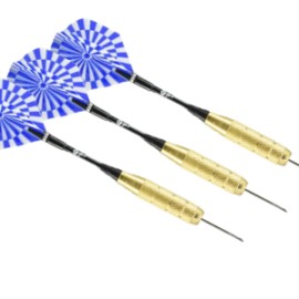 GIMBEL DARDOS 20G CABEZA DE BRONCE R20 CON 3 PIEZAS