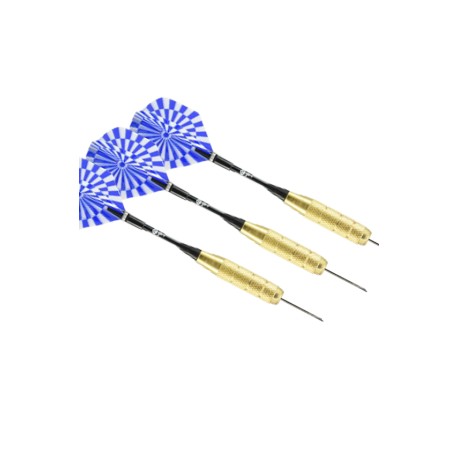 GIMBEL DARDOS 20G CABEZA DE BRONCE R20 CON 3 PIEZAS