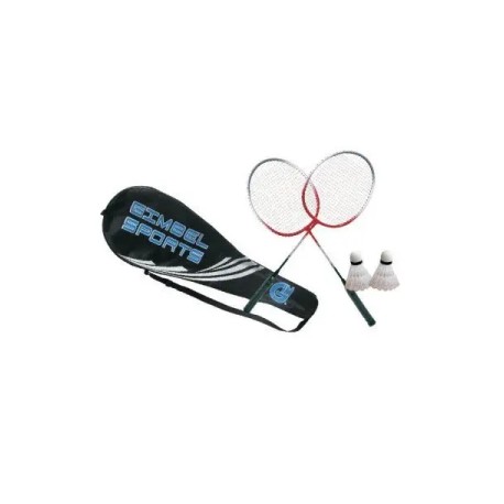 GIMBEL JUEGO DE BADMINTON 2 RAQUETAS Y 2 GALLITOS