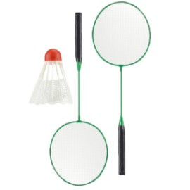 GIMBEL JUEGO DE BADMINTON 2 RAQUETAS Y UN GALLITO
