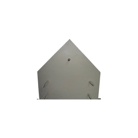 HOME PLATE DE HULE CON HERRAJES PARA BEISBOL