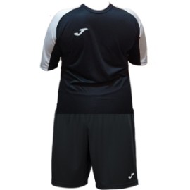 JOMA SET SHORT Y PLAYERA NEGRO/BLANCO T-GDE
