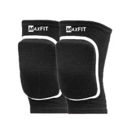 MAXFIT PAR DE RODILLERA DE PROTECCION INFANTIL NEGRA