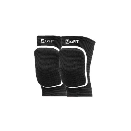 MAXFIT PAR DE RODILLERA DE PROTECCION INFANTIL NEGRA
