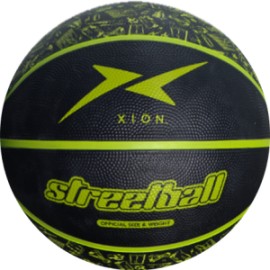 MOLTEN BALON BASQUET BOL XION STREET HULE No.7 NEGRO/VERDE