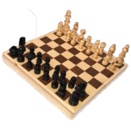 AJEDREZ DE MADERA 4 30X30