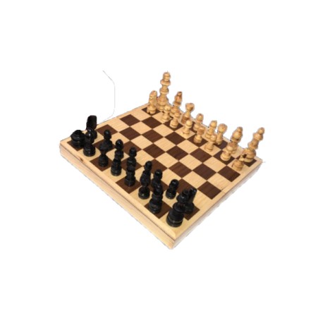 AJEDREZ DE MADERA 4 30X30